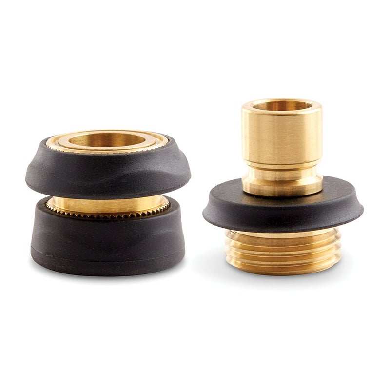 Gilmour Brass Male/Female Quick Connector Faucet Set - Image 1